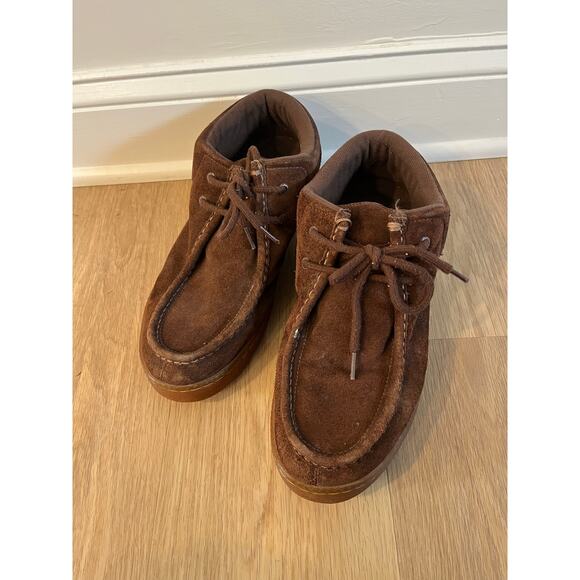 IPath Brown Suede Cats Chukka Skate Sneakers Y2K Men's Size 13 - Picture 2 of 5